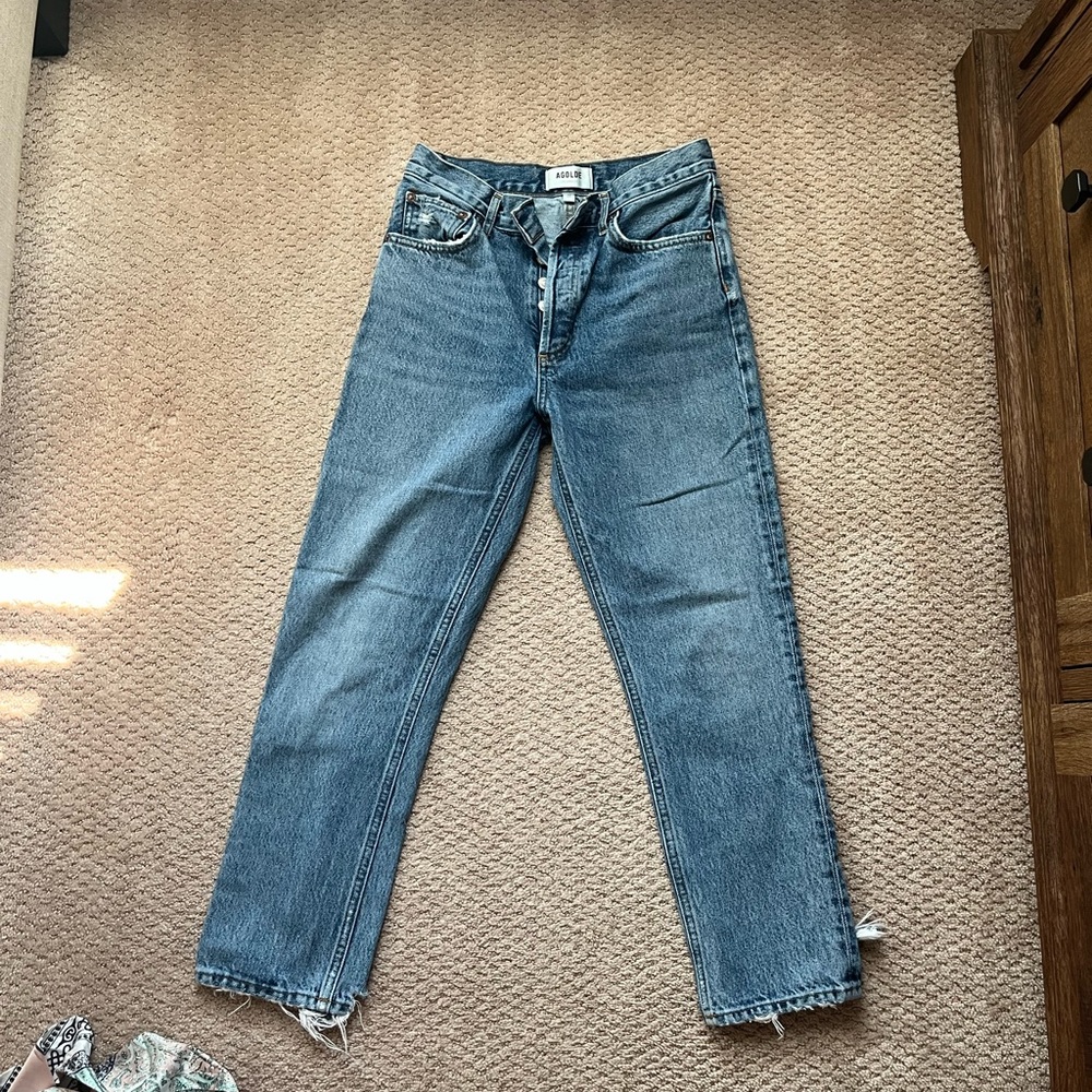 Straight Agolde Jeans
